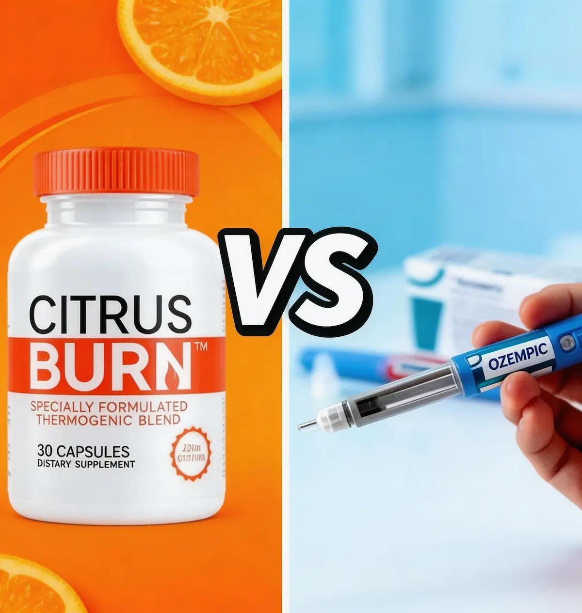 Citrus Burn vs Ozempic Comparison